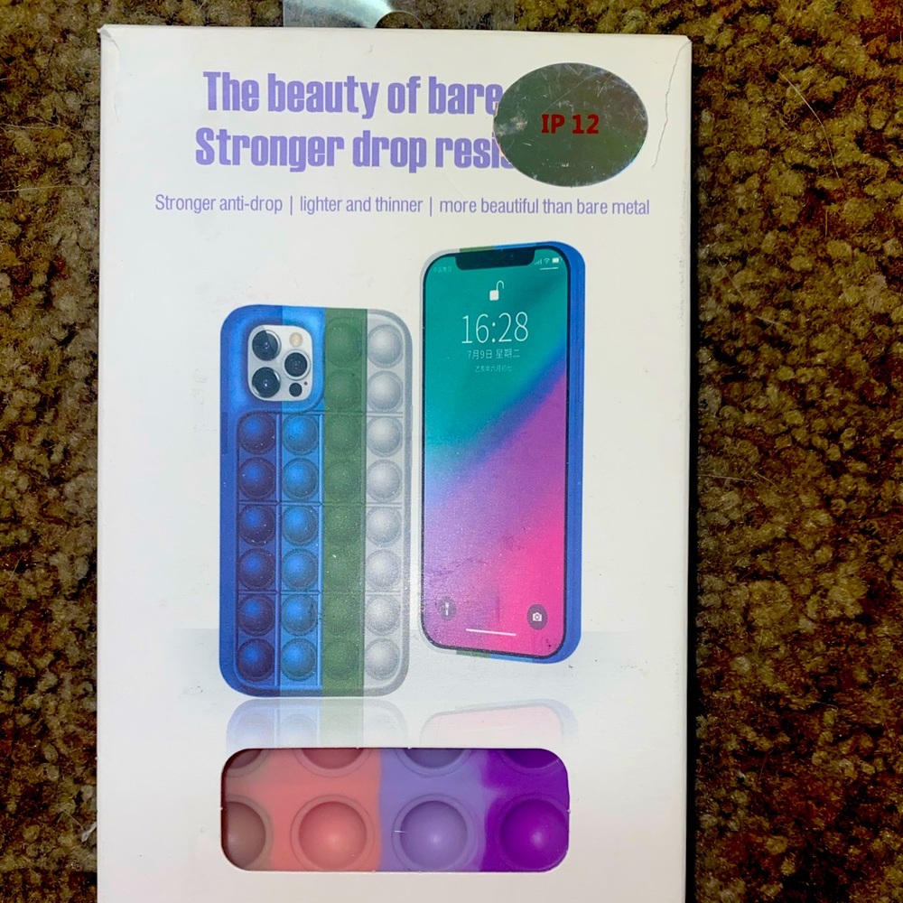 iPhone 12 case regular size.